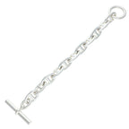 Hermes Chaine D'ancre TGM Silver Bracelet — view 2