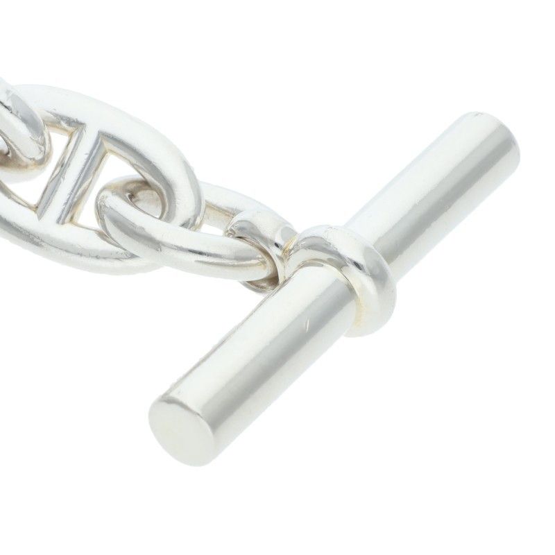 Hermes Chaine D'ancre TGM Silver Bracelet — view 5