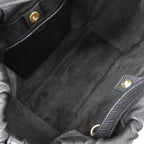Celine Cuir Triomphe Small Luca Drawstring Shoulder — view 7