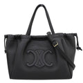 Celine Cuir Triomphe Small Luca Drawstring Shoulder