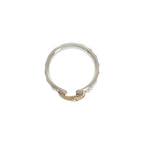 Hermes Mexico Corset Double 51 Ring Gold 925 Sterling Silver — view 6