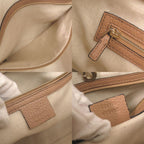 Gucci Soho Interlocking Leather Beige Tote Chain Shoulder — view 8