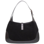 Gucci Jackie Suede Leather Black Handbag — view 2