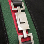 Gucci Jackie Suede Leather Black Handbag — view 7