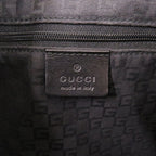 Gucci Jackie Suede Leather Black Handbag — view 9