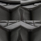 Chanel Diana 25 Lambskin Black Quilted Shoulder Bag CC Logo — view 4