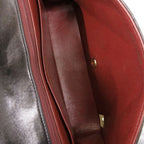 Chanel Diana 25 Lambskin Black Quilted Shoulder Bag CC Logo — view 5