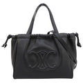 Celine Cuir Triomphe Small Luca Drawstring Shoulder