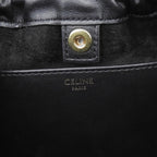 Celine Cuir Triomphe Small Luca Drawstring Shoulder — view 8