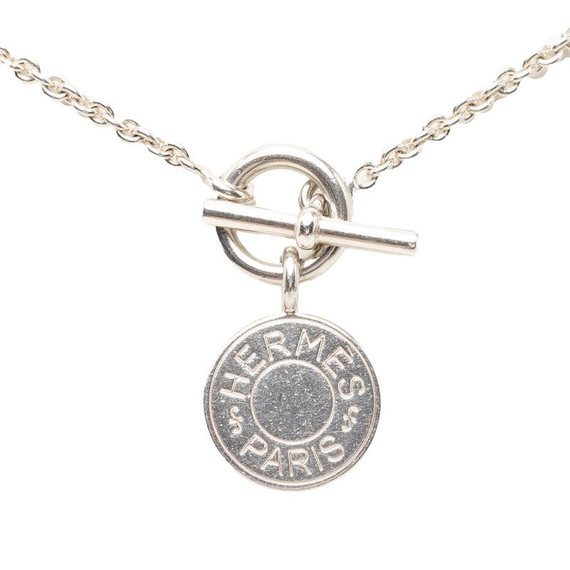 Hermes Series Chain Pendant Silver