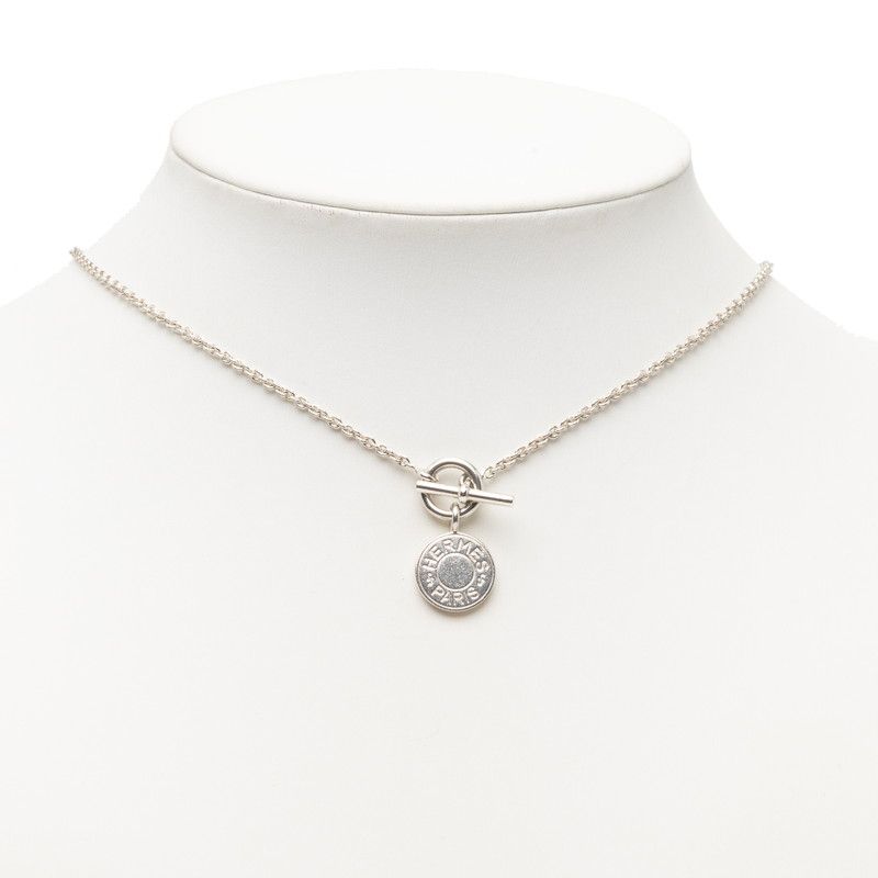 Hermes Series Chain Pendant Silver — view 4