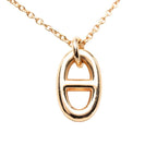 Hermes Chaine D'ancre Farandole PM Chain Pendant 18k Yellow Gold — view 2
