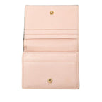 Gucci Animalier Bifold Wallet Pink Leather — view 4