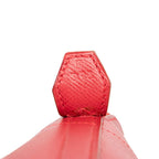 Hermes Bolide 37 2-Way Shoulder Bag Vermillion Red Courchevel — view 6