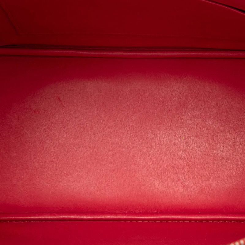 Hermes Bolide 37 2-Way Shoulder Bag Vermillion Red Courchevel — view 4