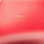 Hermes Bolide 37 2-Way Shoulder Bag Vermillion Red Courchevel — view 5
