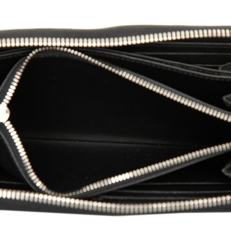 Louis Vuitton Epi Zippy Wallet Noir Black Leather — view 4