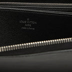 Louis Vuitton Epi Zippy Wallet Noir Black Leather — view 5