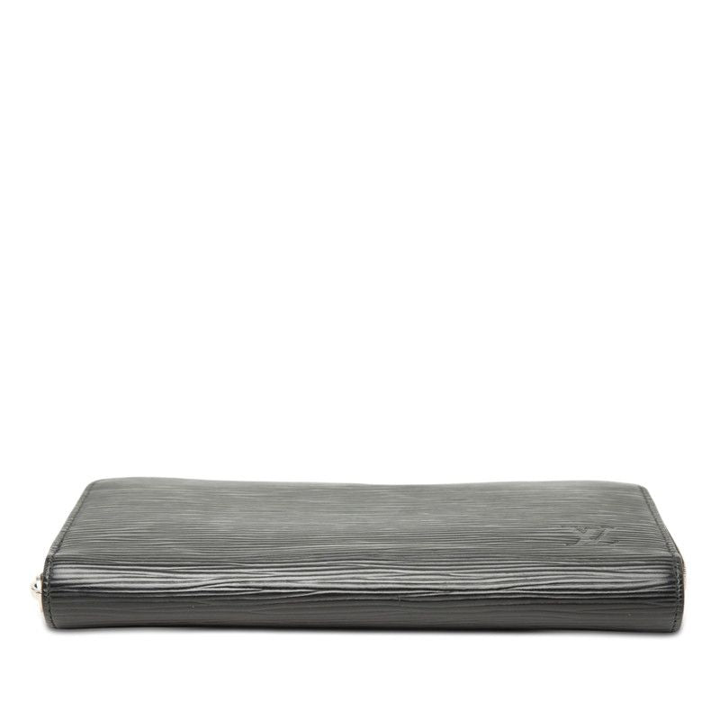 Louis Vuitton Epi Zippy Wallet Noir Black Leather — view 3