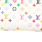 Louis Vuitton Monogram Multicolor Zippy Wallet White Leather — view 4