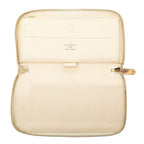 Louis Vuitton Damier Azur Zippy Organizer Wallet White Leather — view 5