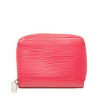 Louis Vuitton Epi Coin Purse Grenade Pink Leather