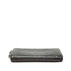 Louis Vuitton Monogram Empreinte Zippy Wallet Noir Black Leather — view 3