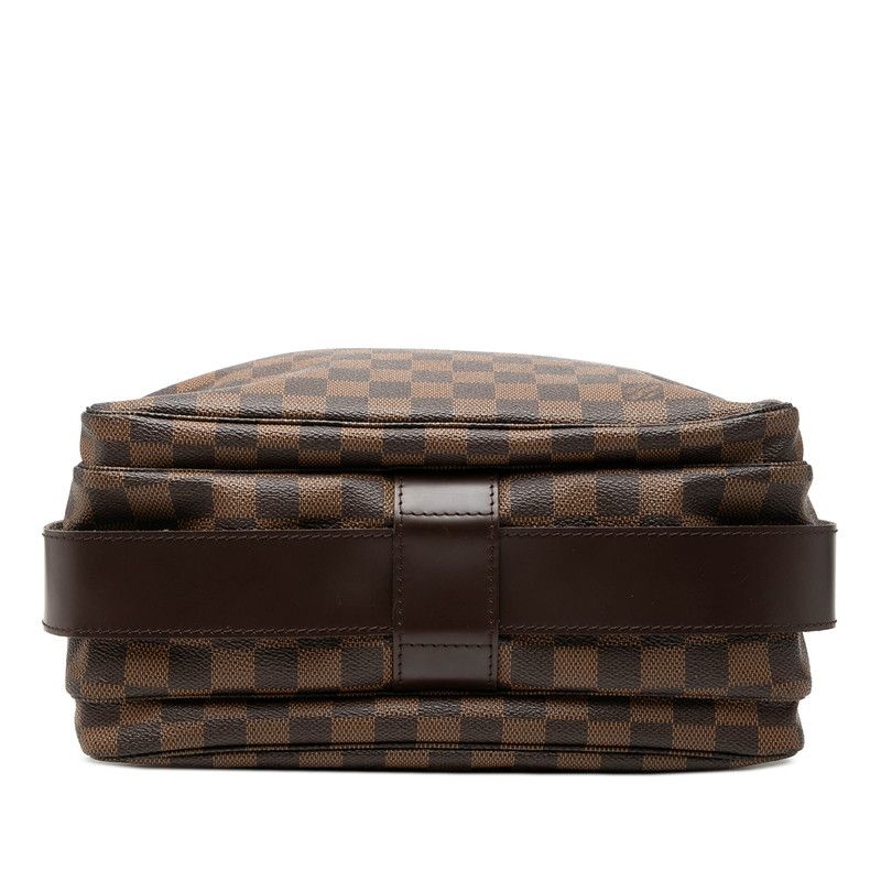 Louis Vuitton Damier Naviglio Crossbody Shoulder Bag Brown — view 3