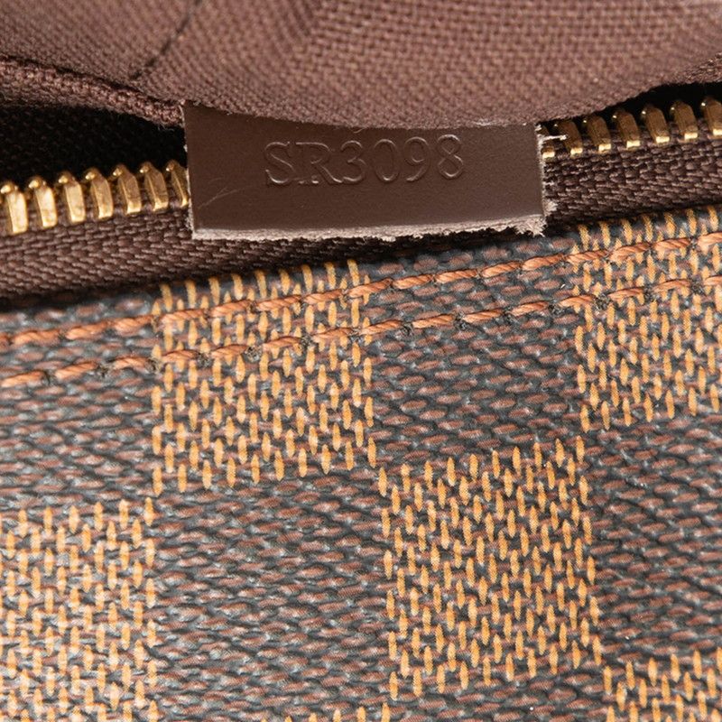 Louis Vuitton Damier Naviglio Crossbody Shoulder Bag Brown — view 6