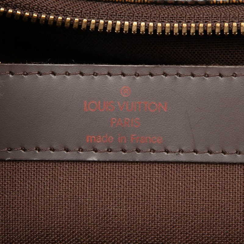 Louis Vuitton Damier Naviglio Crossbody Shoulder Bag Brown — view 5
