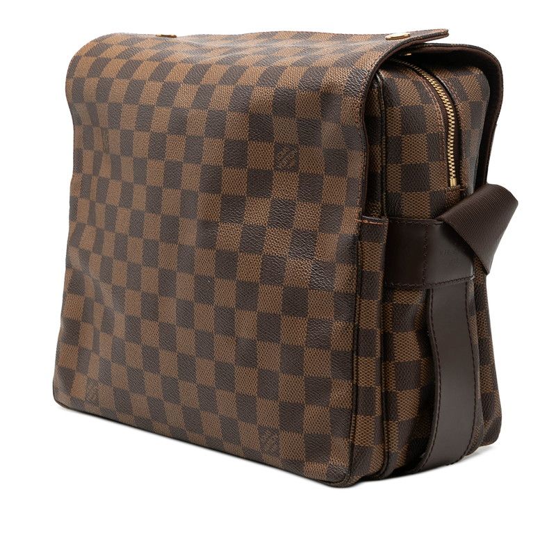 Louis Vuitton Damier Naviglio Crossbody Shoulder Bag Brown — view 2