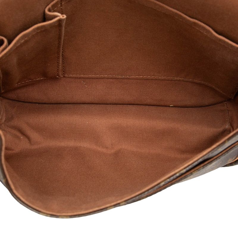 Louis Vuitton Monogram Messenger Bosphore PM Crossbody Shoulder Bag Brown — view 4