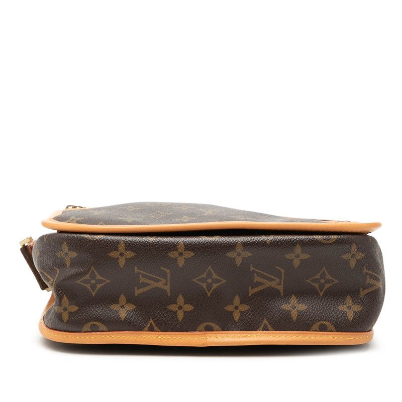 Louis Vuitton Monogram Messenger Bosphore PM Crossbody Shoulder Bag Brown — view 3