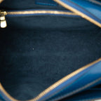 Louis Vuitton Epi Pont Neuf Handbag Toledo Blue Leather — view 4