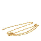 Chanel Quilted CC Logo Chain Belt Gold Plated