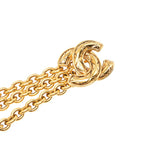 Chanel Quilted CC Logo Chain Belt Gold Plated — view 4