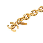 Chanel Quilted CC Logo Chain Belt Gold Plated — view 2