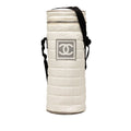 Chanel Sports Line CC Logo Bottle Holder Shoulder White Nylon