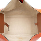Loewe Anagram Hammock Small Shoulder Bag Drawstring 2-Way Pink Orange Leather — view 4