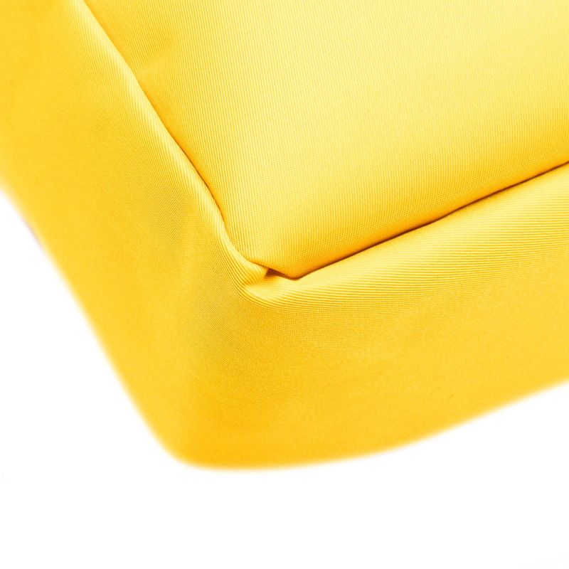 Fendi Baguette Messenger Crossbody Shoulder Bag Yellow Nylon — view 4