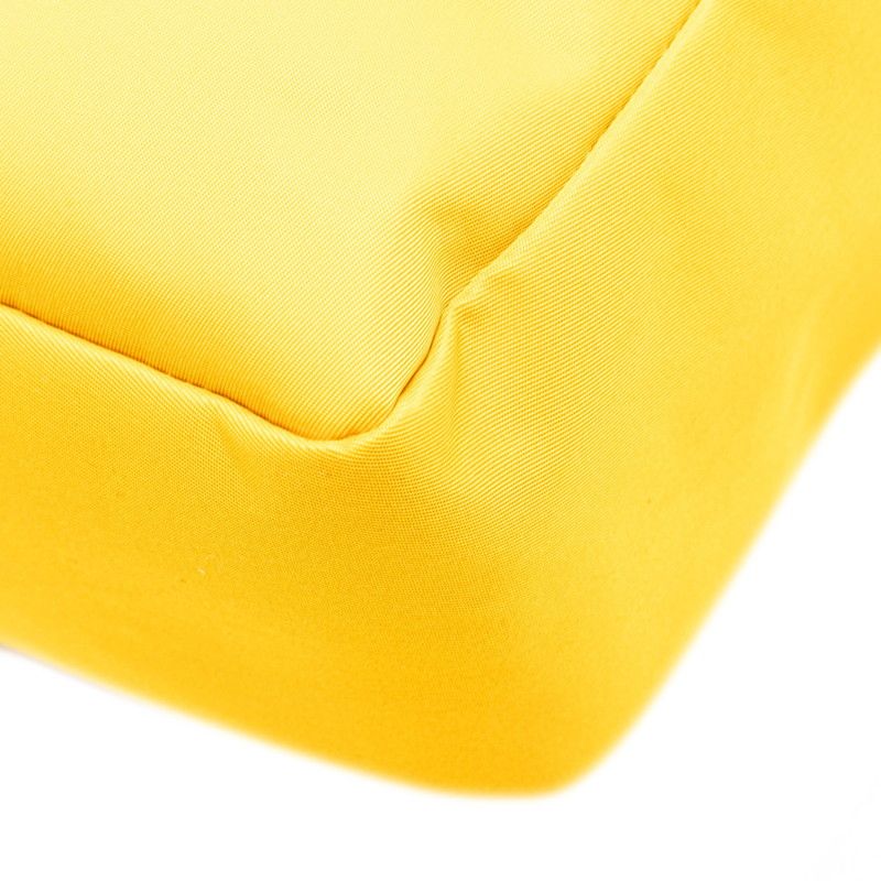Fendi Baguette Messenger Crossbody Shoulder Bag Yellow Nylon — view 5