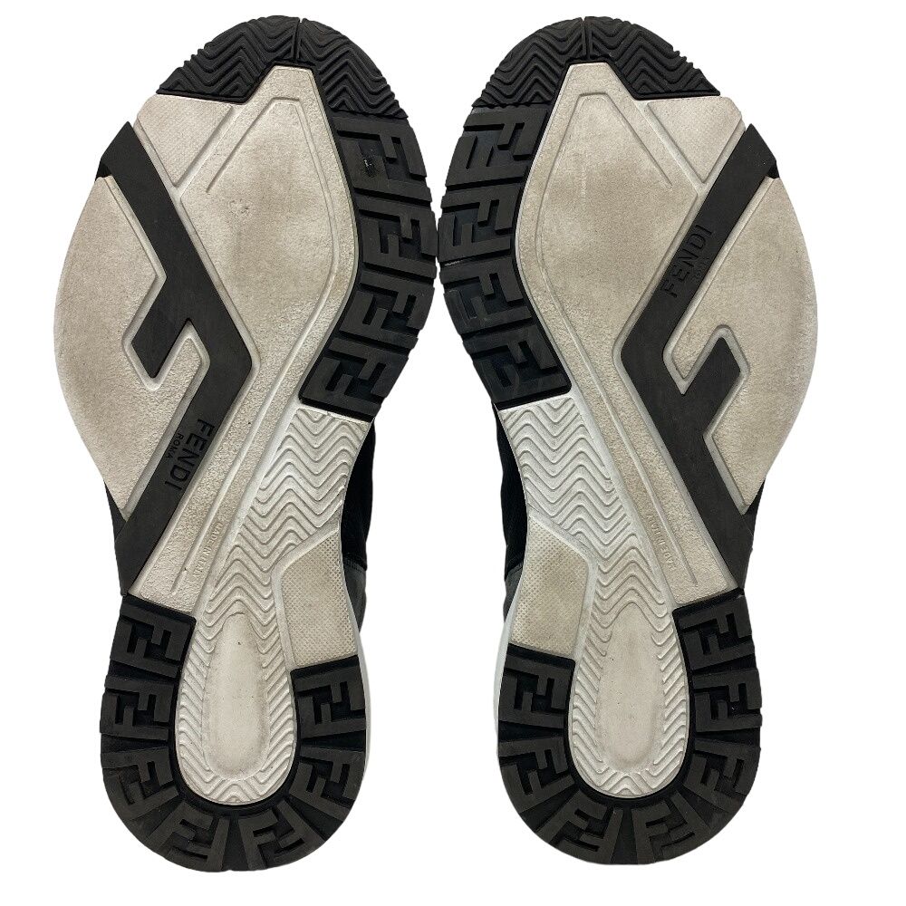 Fendi Fabric Sneakers Black — view 7