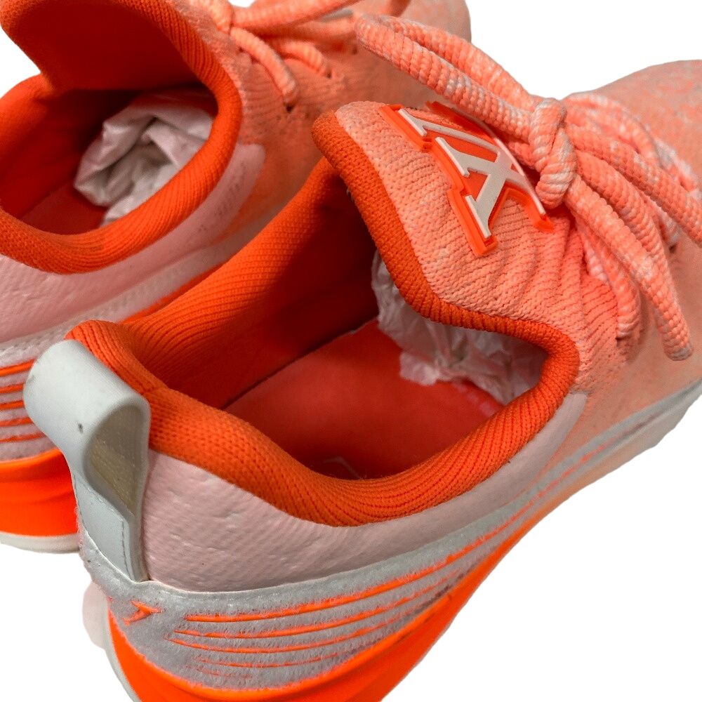 Louis Vuitton Vnr Line 6 LV Logo Fabric Sneakers Orange — view 7