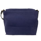 Loewe Messenger Military Canvas Shoulder Bag Navy — view 2