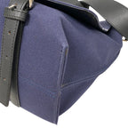 Loewe Messenger Military Canvas Shoulder Bag Navy — view 4