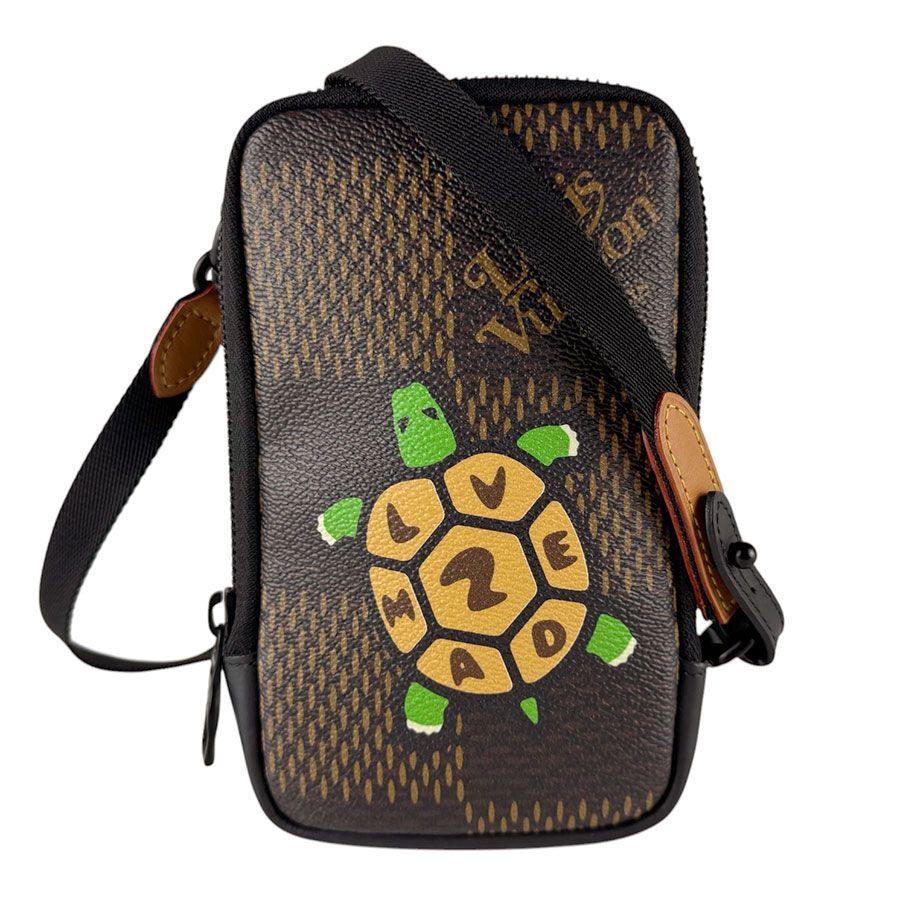 Louis Vuitton Shoulder Bag Damier Giant Double Phone Pouch