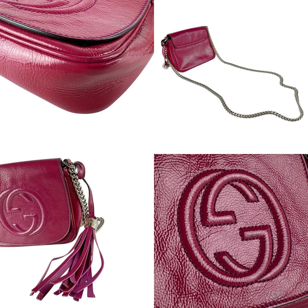 Gucci Shoulder Bag Pink — view 9