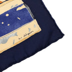 Hermes Carre 90 Persona Scarf Navy Multicolor Silk — view 7