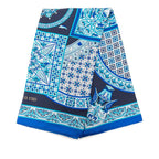 Hermes Carre 90 Ciels Byzantins Byzantine Sky Scarf Blue Silk — view 2