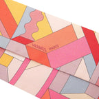 Hermes Twill Perspective Cavaliere Scarf Multicolor Silk — view 4